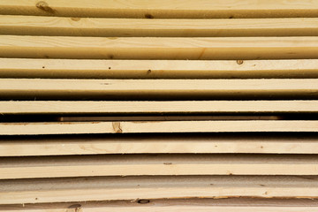 Holzbretter als Hintegrund, Schnittholz, Bauholz, Schalung