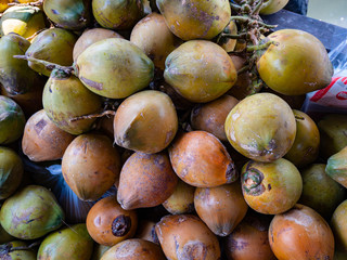 Mango seller on the Mekong River, Vietnam