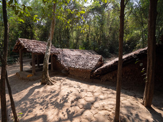 Rooms in Cu Chi Tunnels, Vietnam