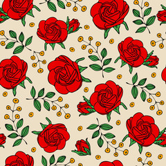 Beautiful rose isolated on white. Red rose. Perfect for background greeting cards and invitations of the wedding, birthday, Valentine's Day, Mother's Day.