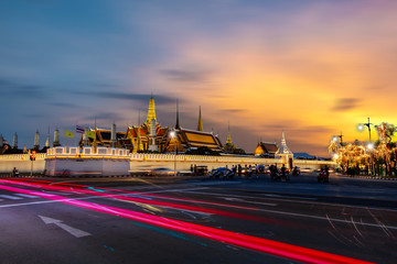 The Wat Phra Kaew Thailand