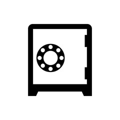 safe flat vector icon