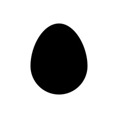 egg flat vector icon