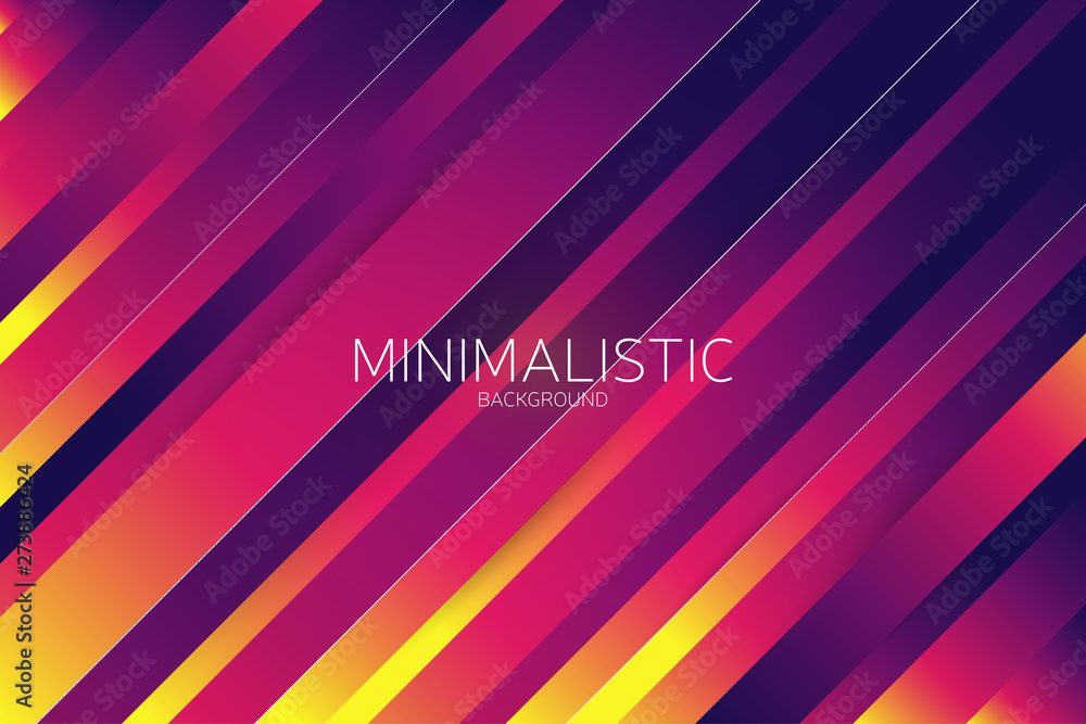 Wall mural modern beautiful background with colorful gradient. minimalistic web page template, brochure, leafle