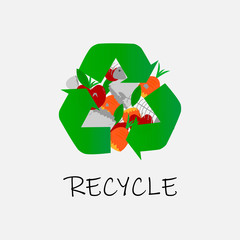 Recycling of organic waste.