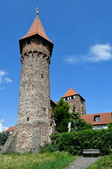 martinstor und hexenturm in ladenburg