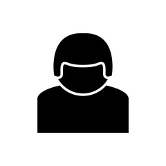 person flat vector icon
