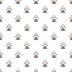 Religious church pattern seamless vector repeat for any web design