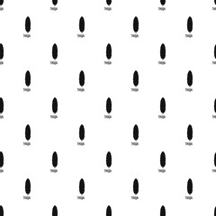 Thuja tree pattern seamless vector repeat geometric for any web design