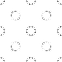 Hormonal ring pattern seamless vector repeat geometric for any web design
