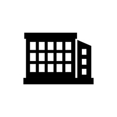 building flat vector icon
