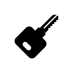 key flat vector icon