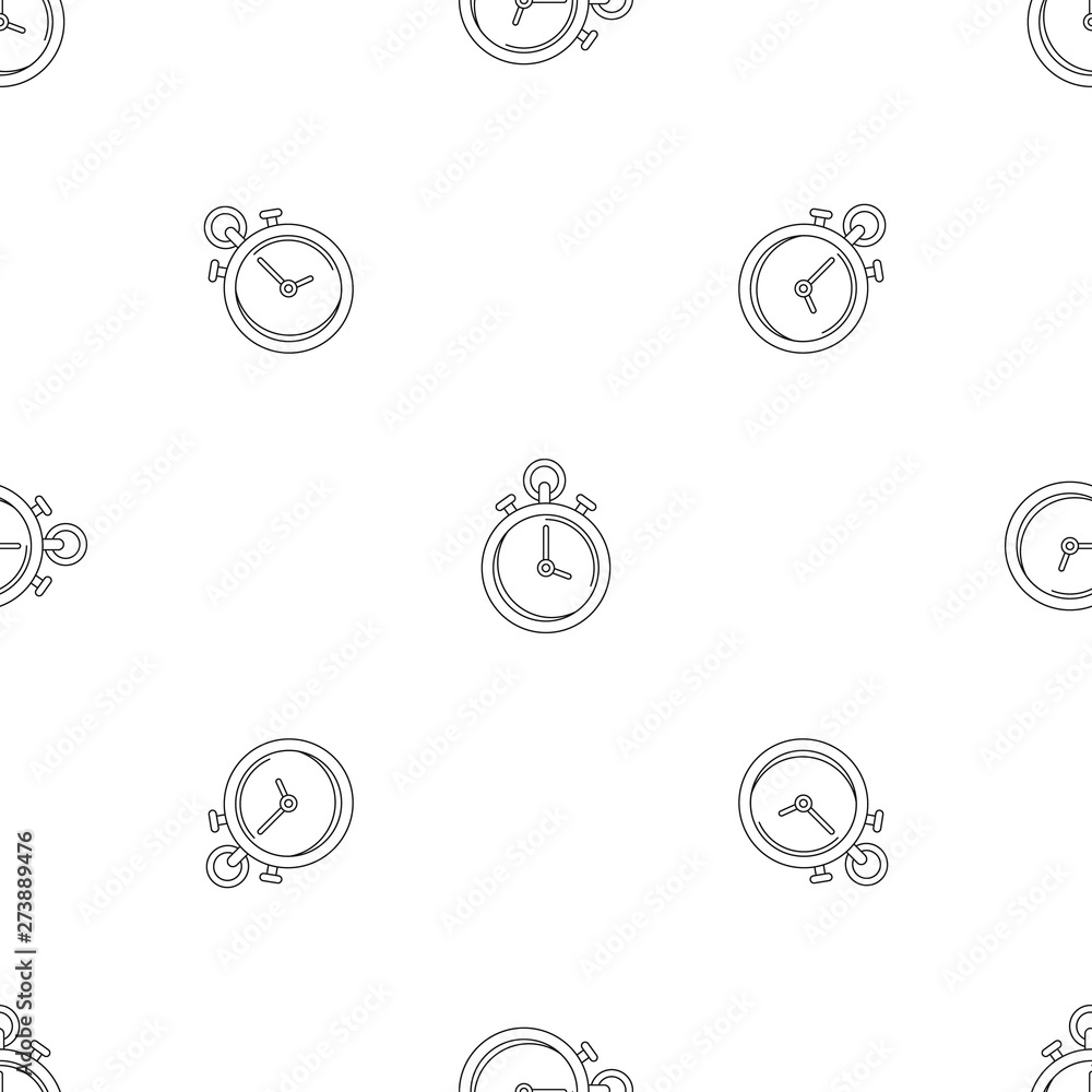 Poster contraceptive stopwatch pattern seamless vector repeat geometric for any web design