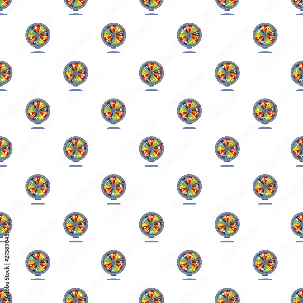 Poster fortune wheel pattern seamless vector repeat for any web design