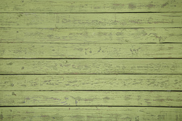 Naklejka premium Green wooden texture background