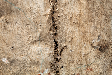 Old Weathered Cracked Concrete Decay Wall Texture