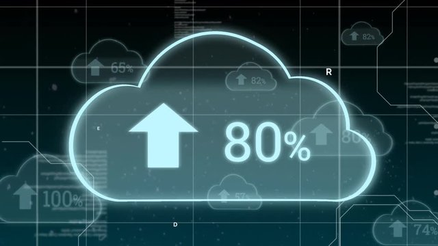 Upload progress clouds and program codes