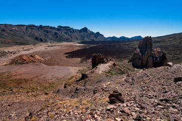 Vulkanische Landschaft Teide Teneriffa