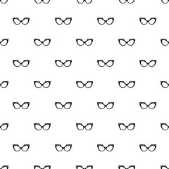 Fashion eyeglasses pattern seamless vector repeat geometric for any web design