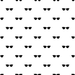 Eyeglasses for blind pattern seamless vector repeat geometric for any web design