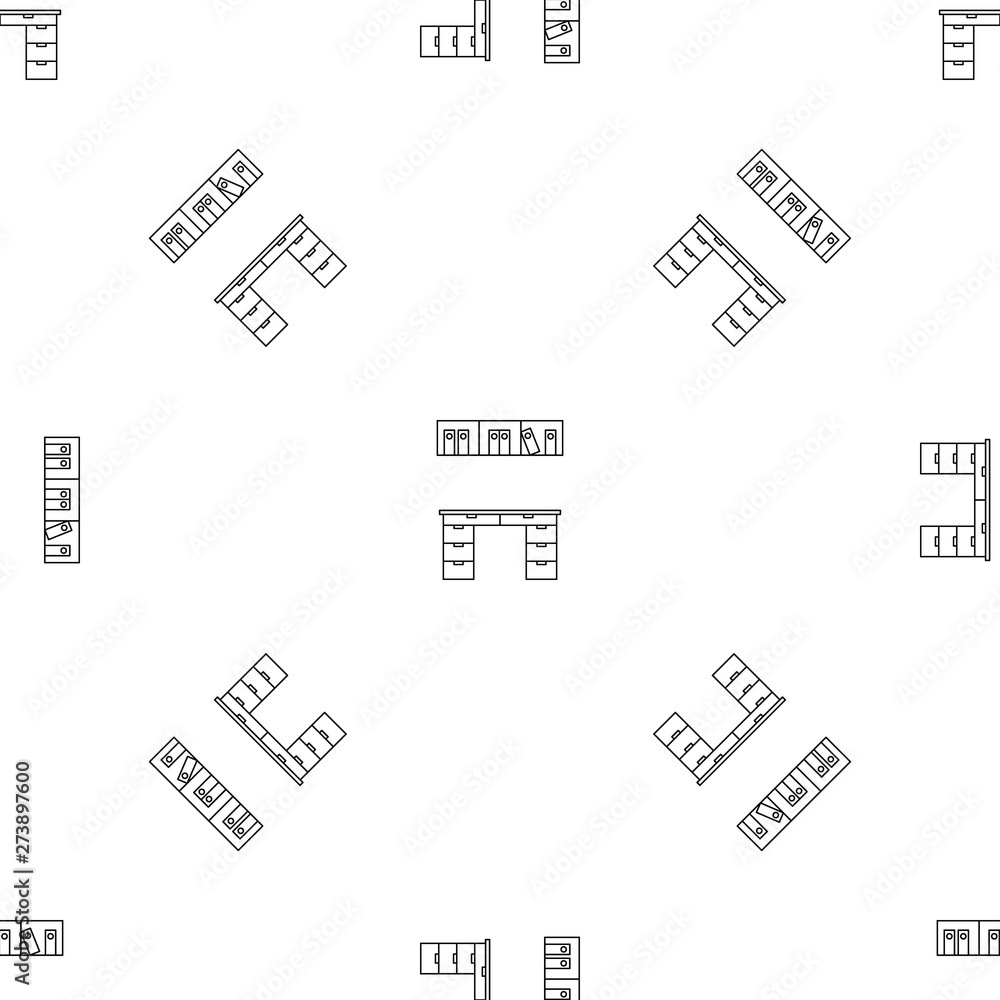 Poster office desktop pattern seamless vector repeat geometric for any web design