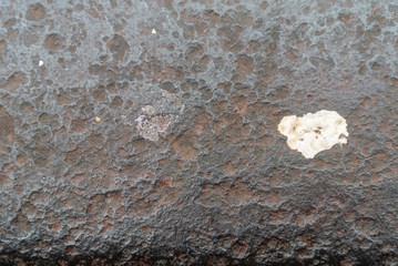 texture of old metal sheet with rusty
