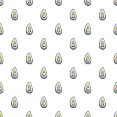 Ocean shell pattern seamless vector repeat for any web design