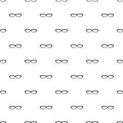 Astigmatic spectacles pattern seamless vector repeat geometric for any web design