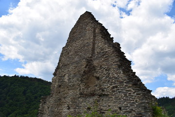 Ruine der Isenburg im Westerwald