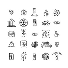 Medical icons set for your design