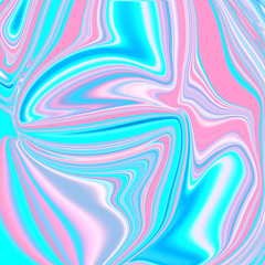 Obraz premium Abstract concept with neon colorful fluid art