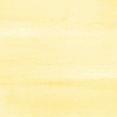 Yellow watercolor texture background, hand painted vector illustration.