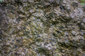 old stone boulder wall granite