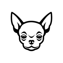 Chihuahua symbol - vector illustration