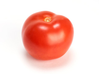 Tomato isolated on a white background. Halloween concept