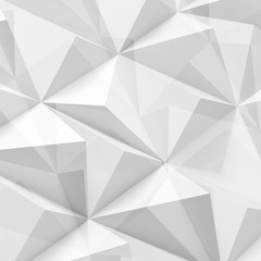 Digital polygonal triangular pattern