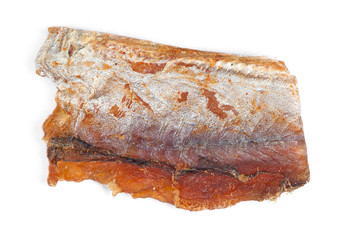Piece of cleaned dried fish