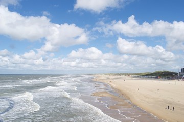 beach and blue sky