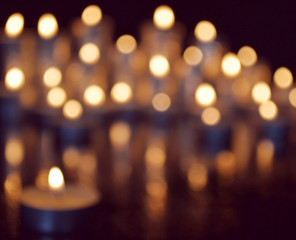lights on a background