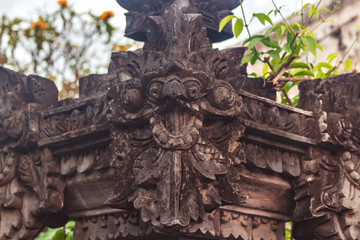 Hindu statue, Bali, Indonesia