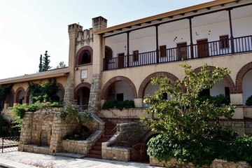 Fototapeta na wymiar Greek Monastery