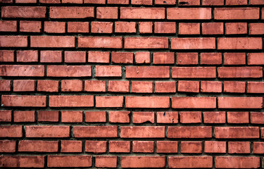 Obraz premium background texture old wall red brick