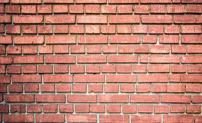 background texture old wall red brick