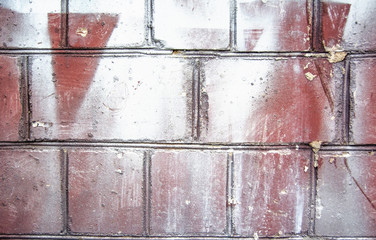 background texture old wall white brick