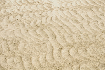 Beautiful waves on sand. Beaches