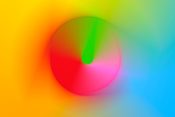 Abstract Background Of colorful Spin Circle Radial Motion Blur. Background for modern graphic design and text.