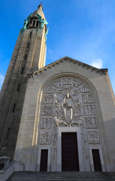The church of the Sacre Coeur is the monument in the municipality of Gentilly, France.