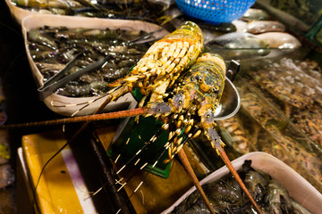 Vietnamese seafood market