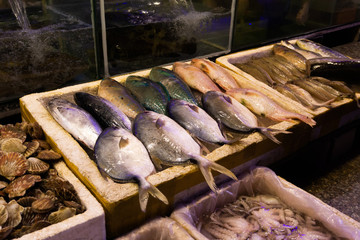 Vietnamese seafood market