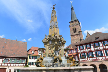 Königsplatz - Schwabach/Bayern